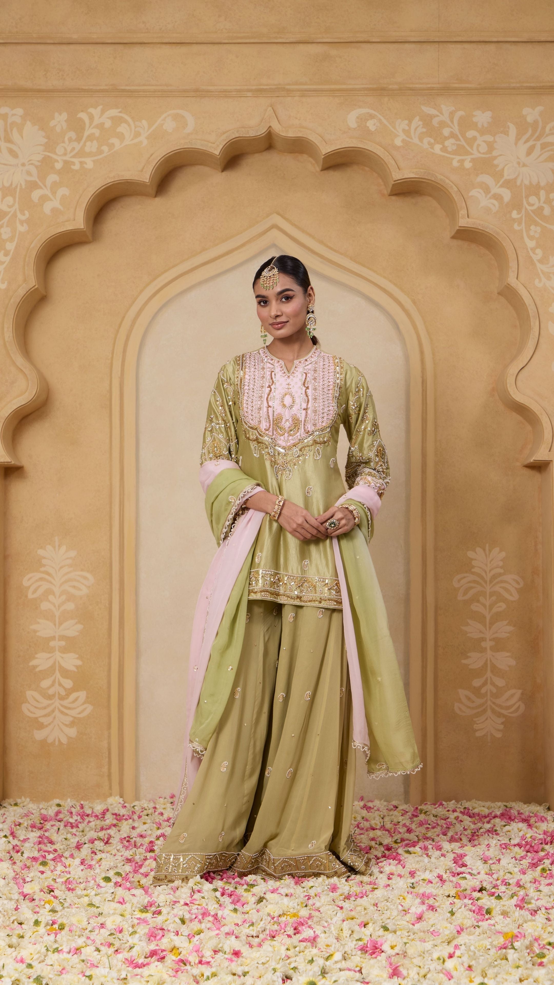 SAANJH SHARARA SET