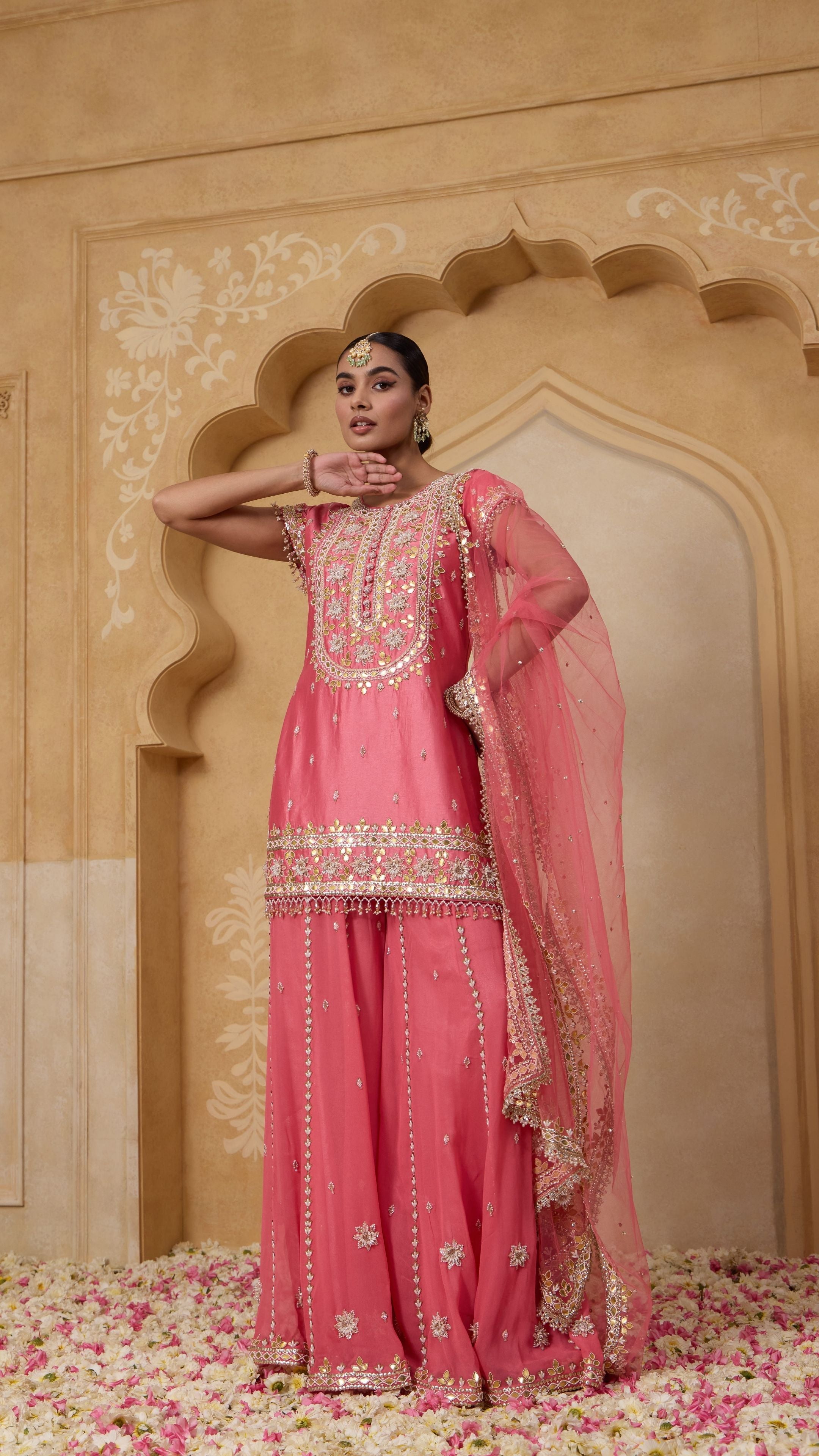 SAANJH SHARARA SET