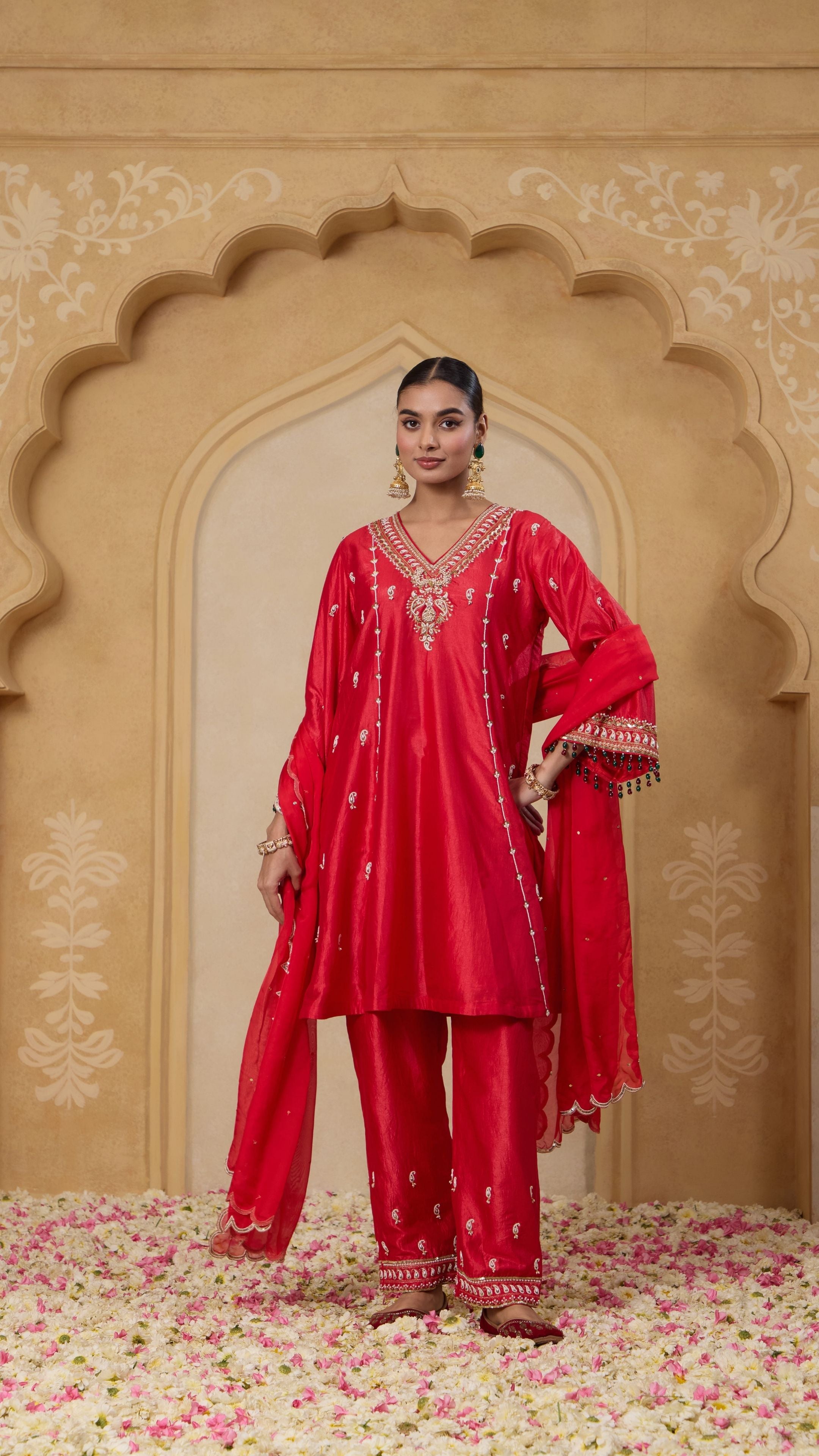 AAFREEN A-LINE SUIT