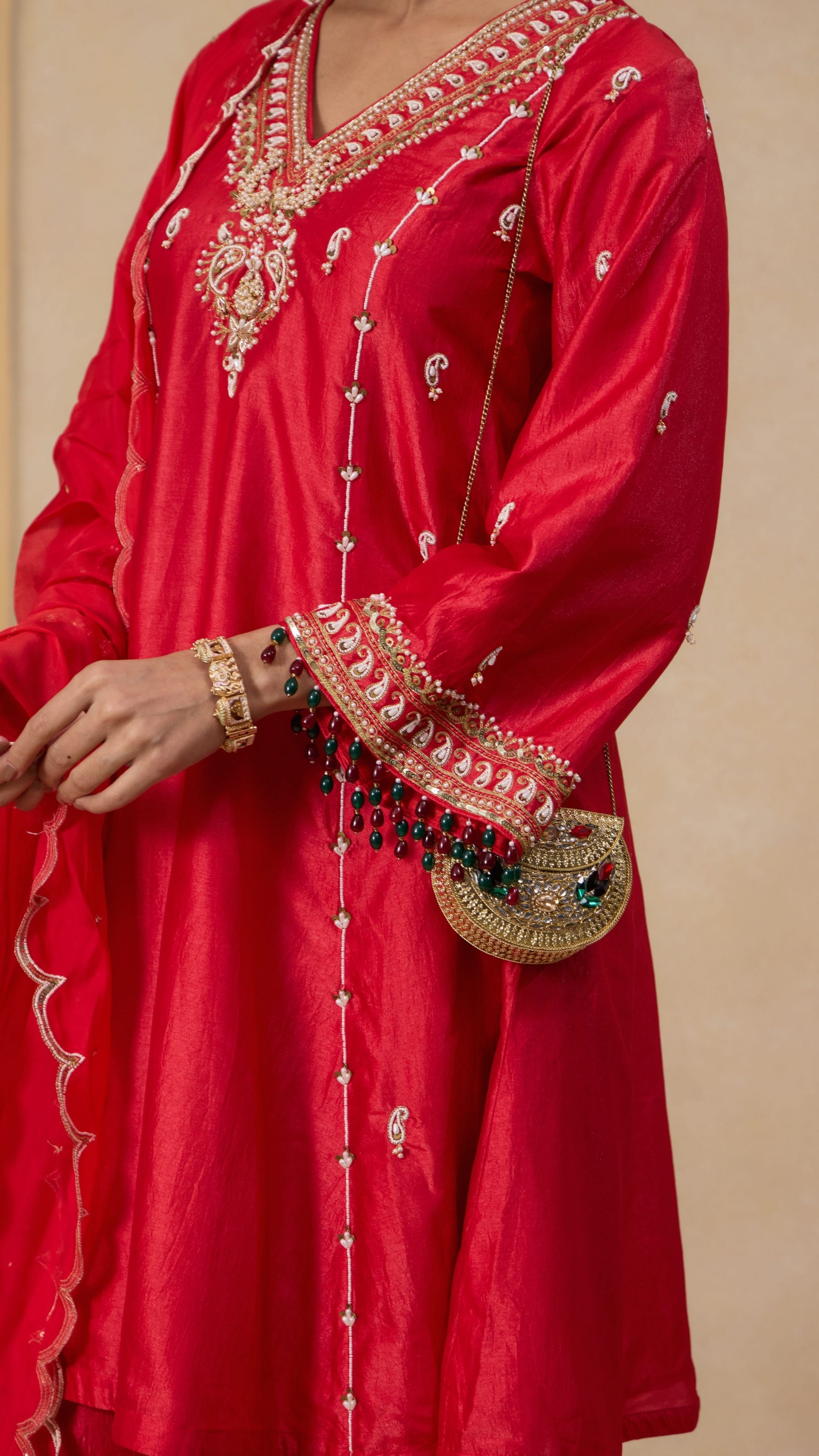 AAFREEN A-LINE SUIT