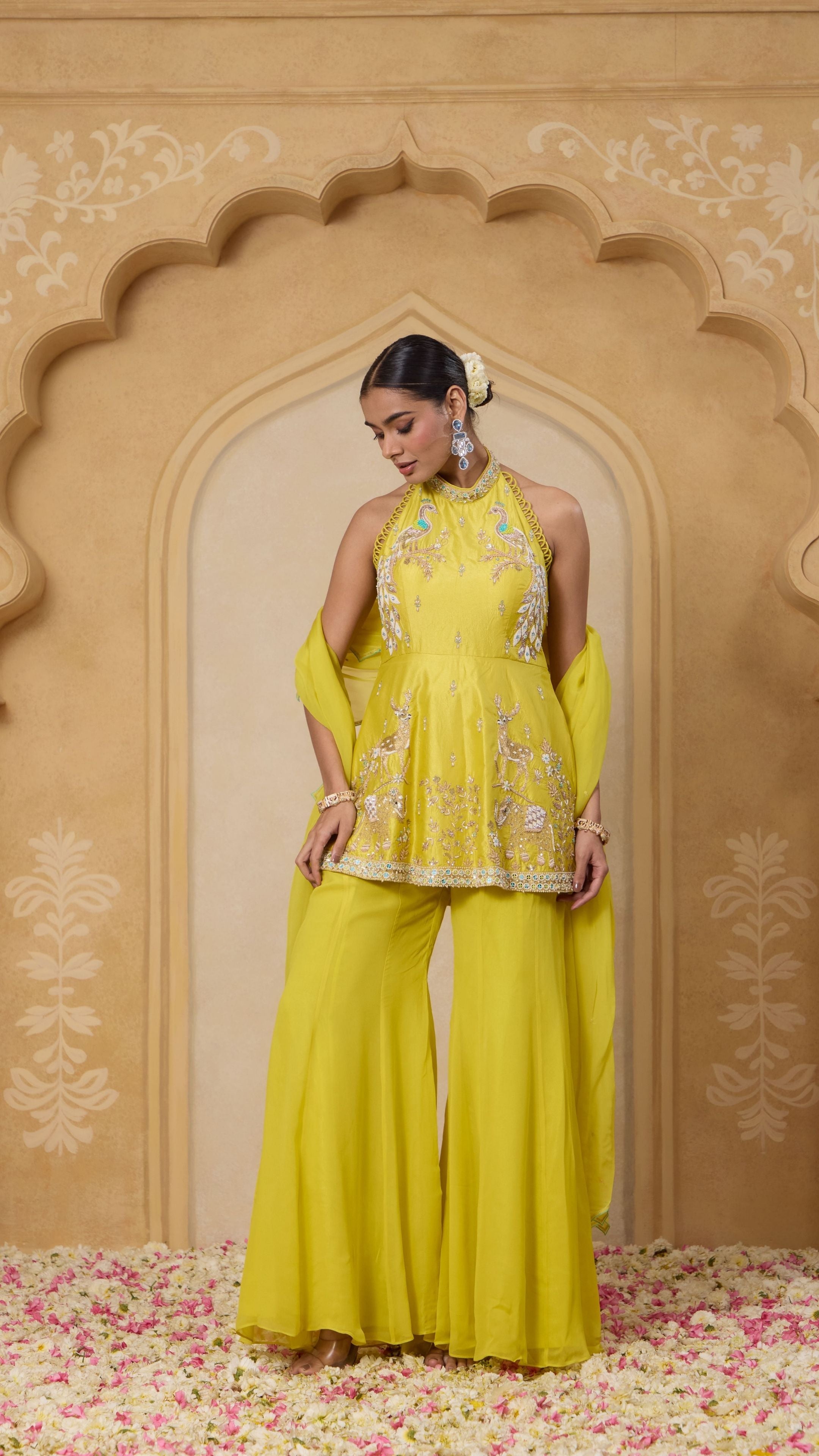 ELARA PEPLUM SET