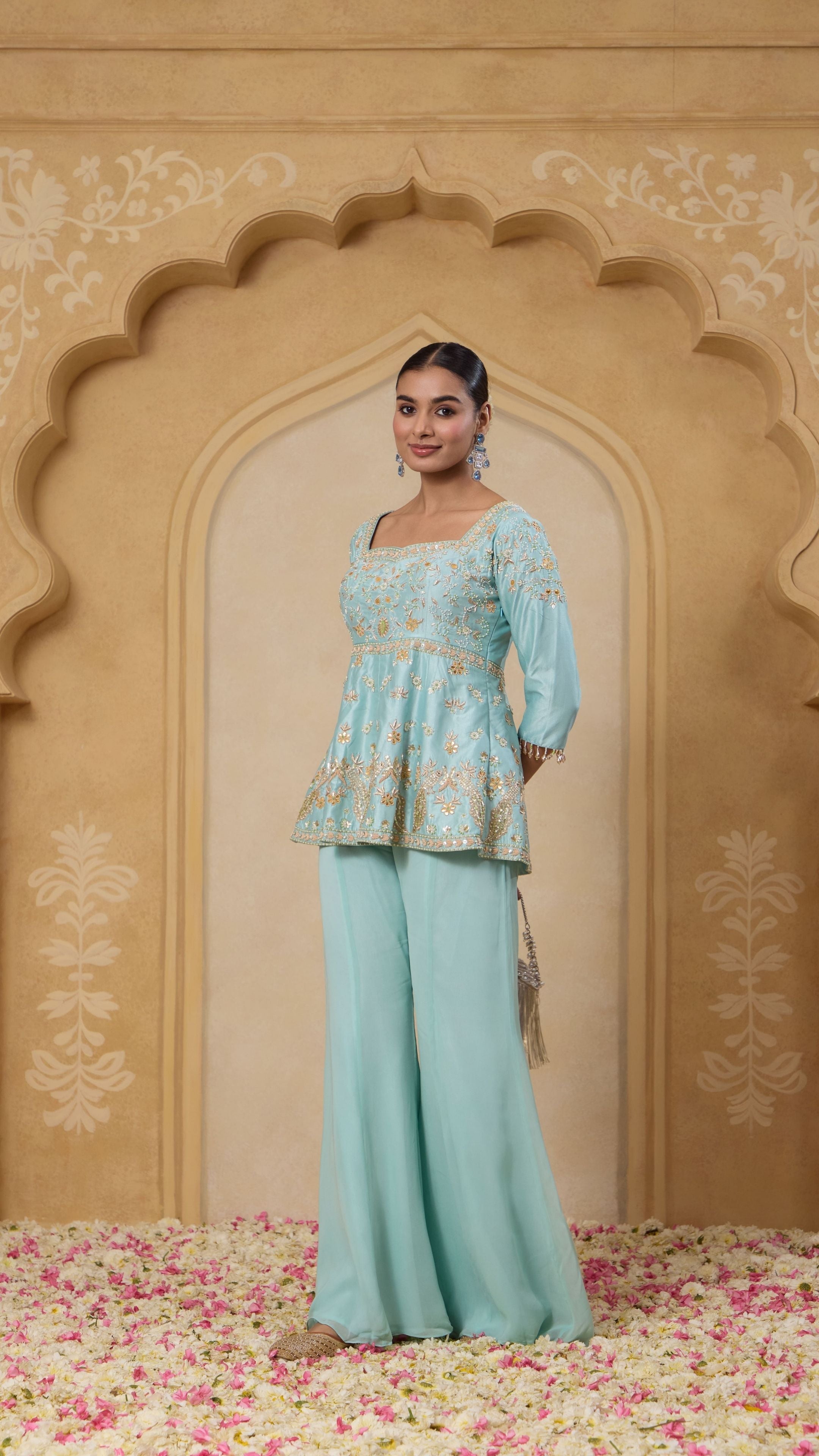INAYAT PEPLUM SET