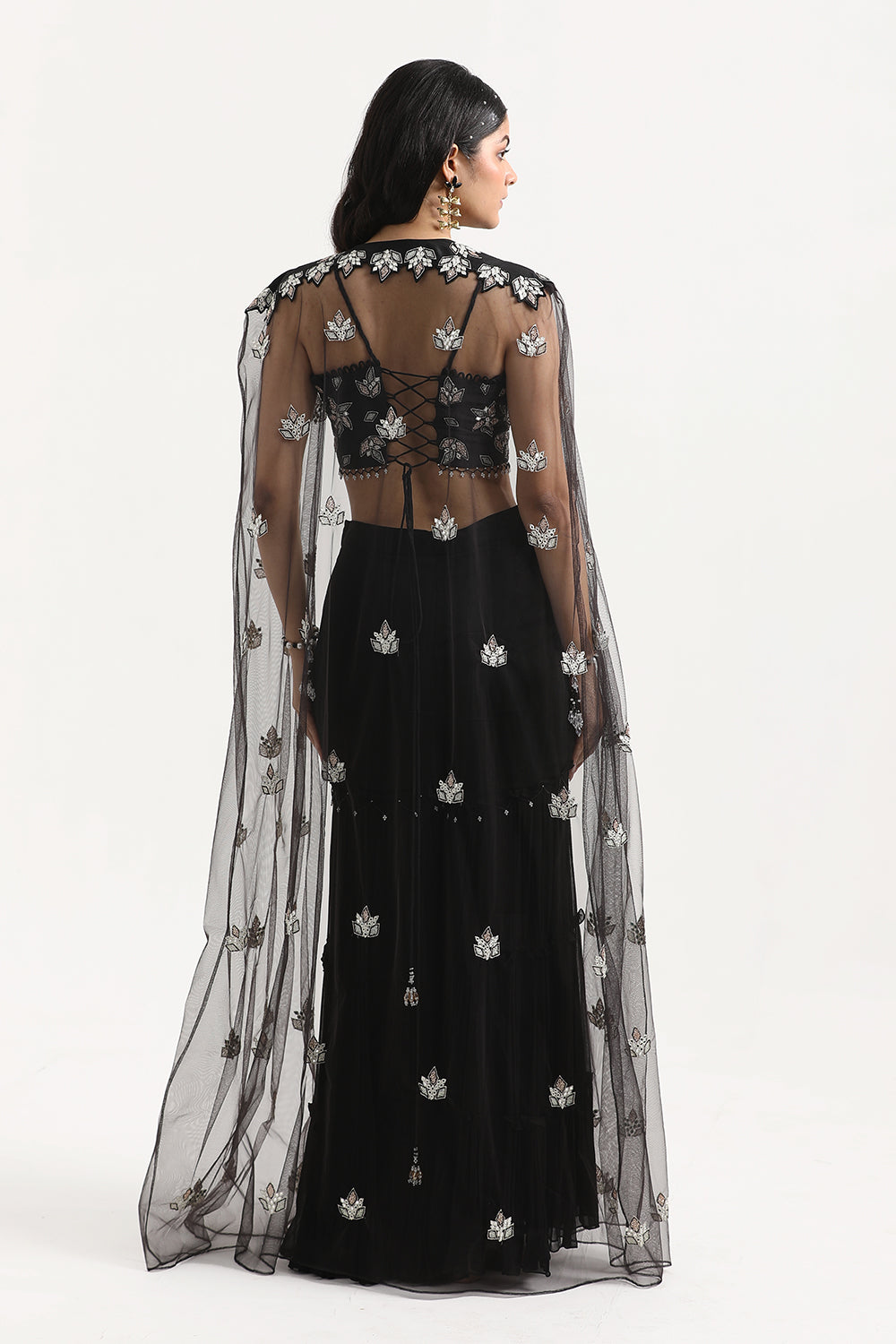 Black Cape Set
