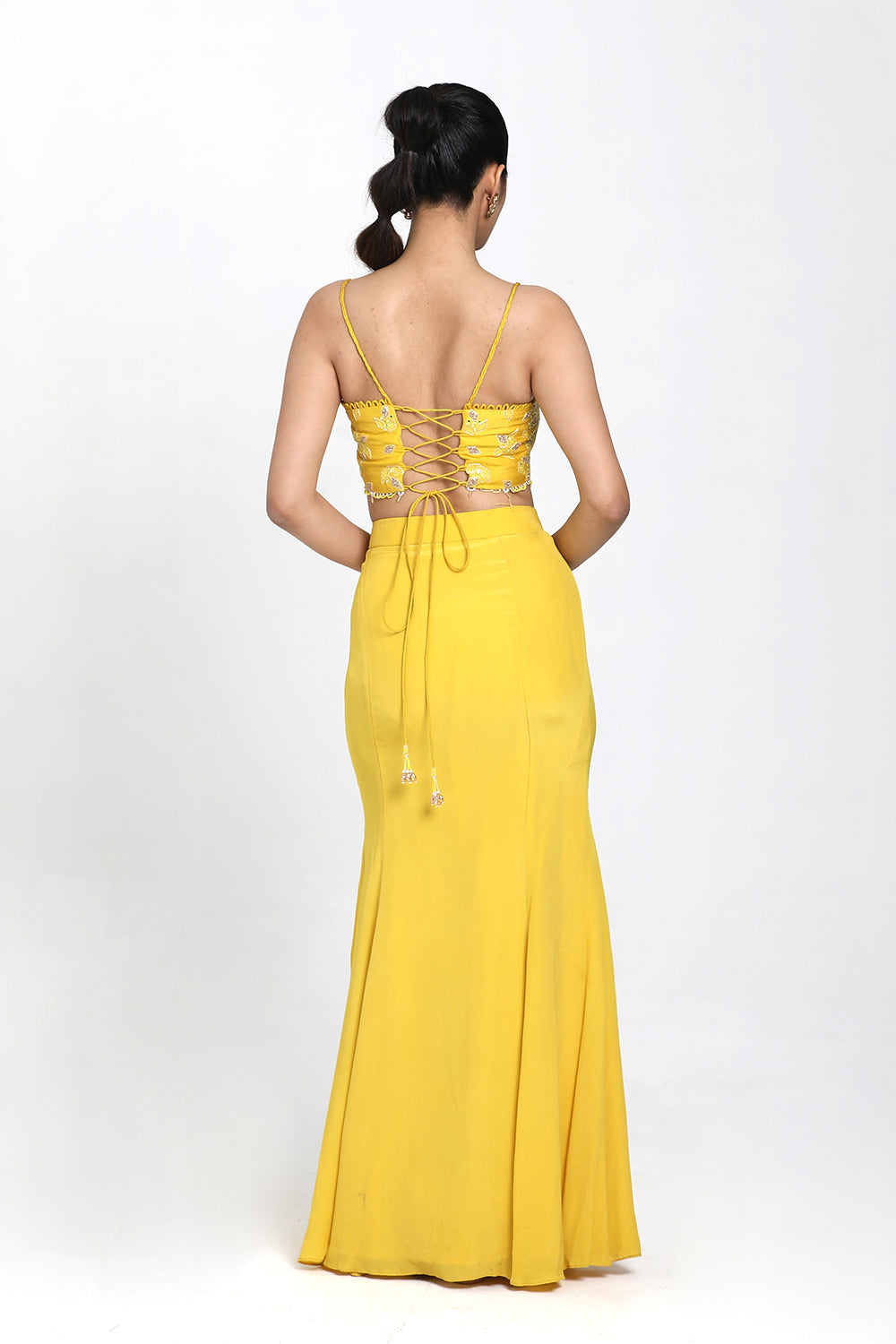 Yellow Cape Set