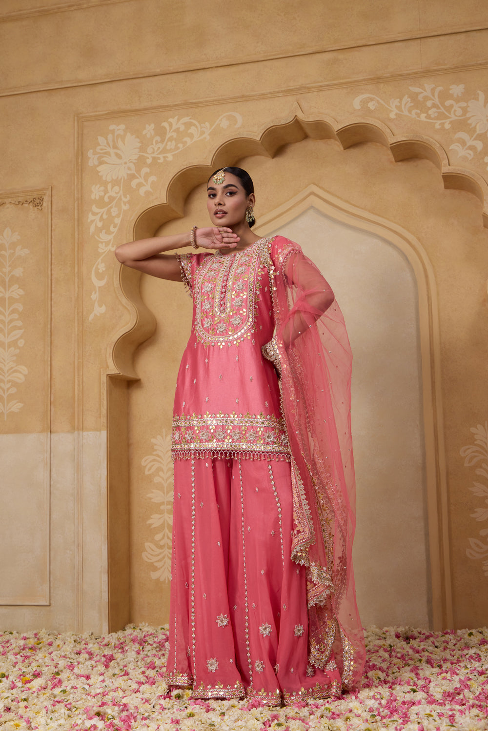 SAANJH SHARARA SET