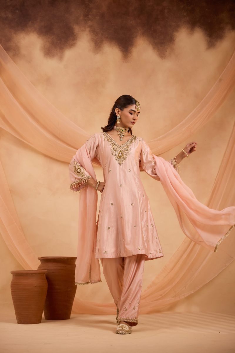 MEHRNAZ A-LINE KURTA SET