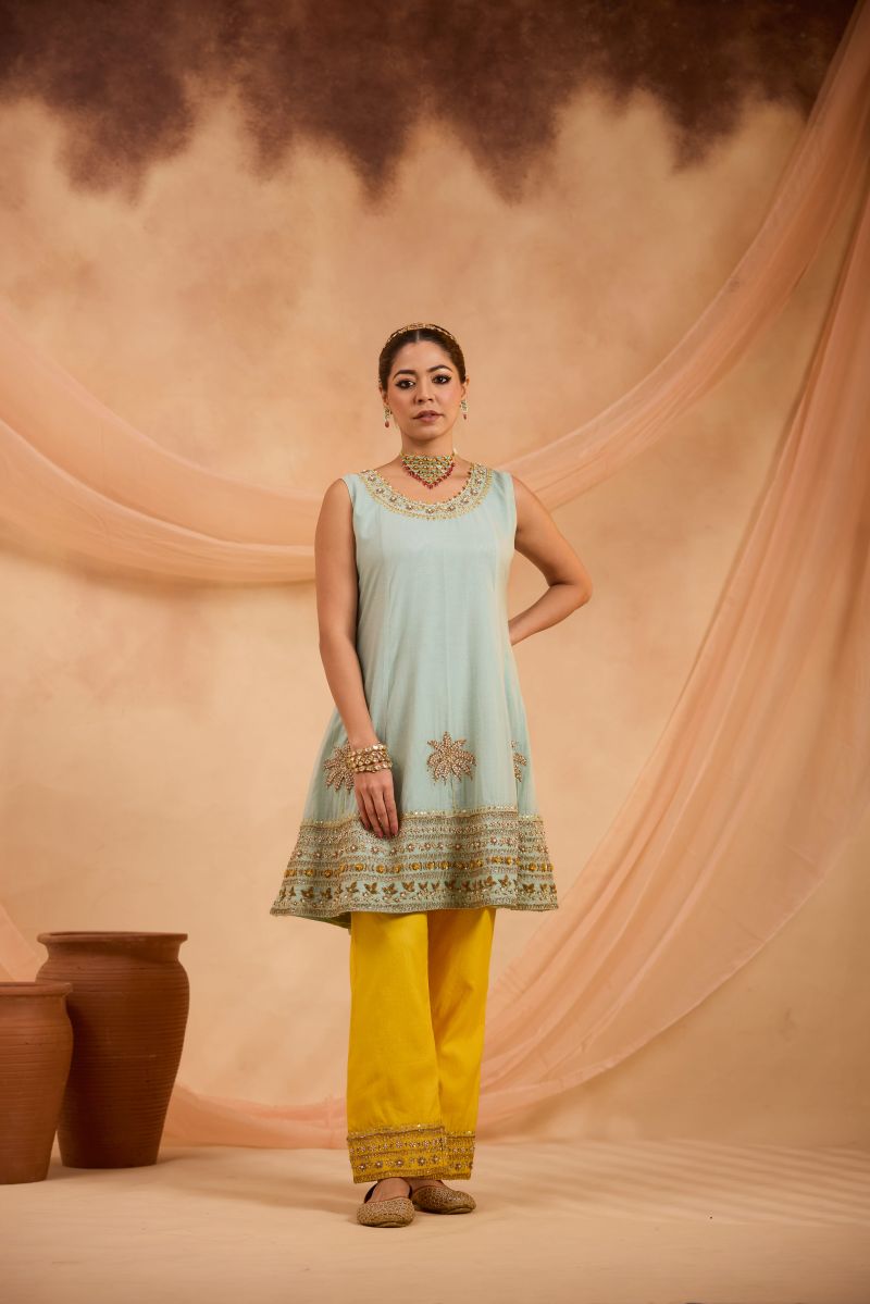 DILARA A-LINE KURTA SET