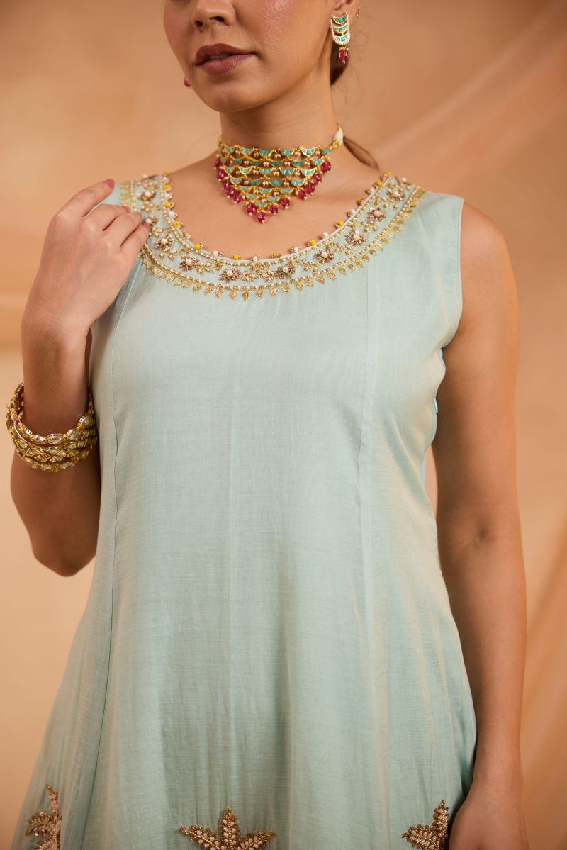 DILARA A-LINE KURTA SET