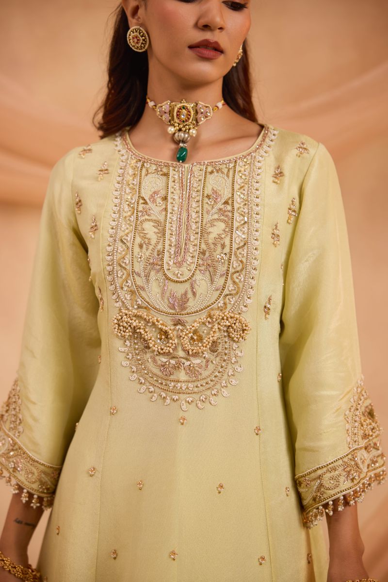 MEHRU A-LINE KURTA SET