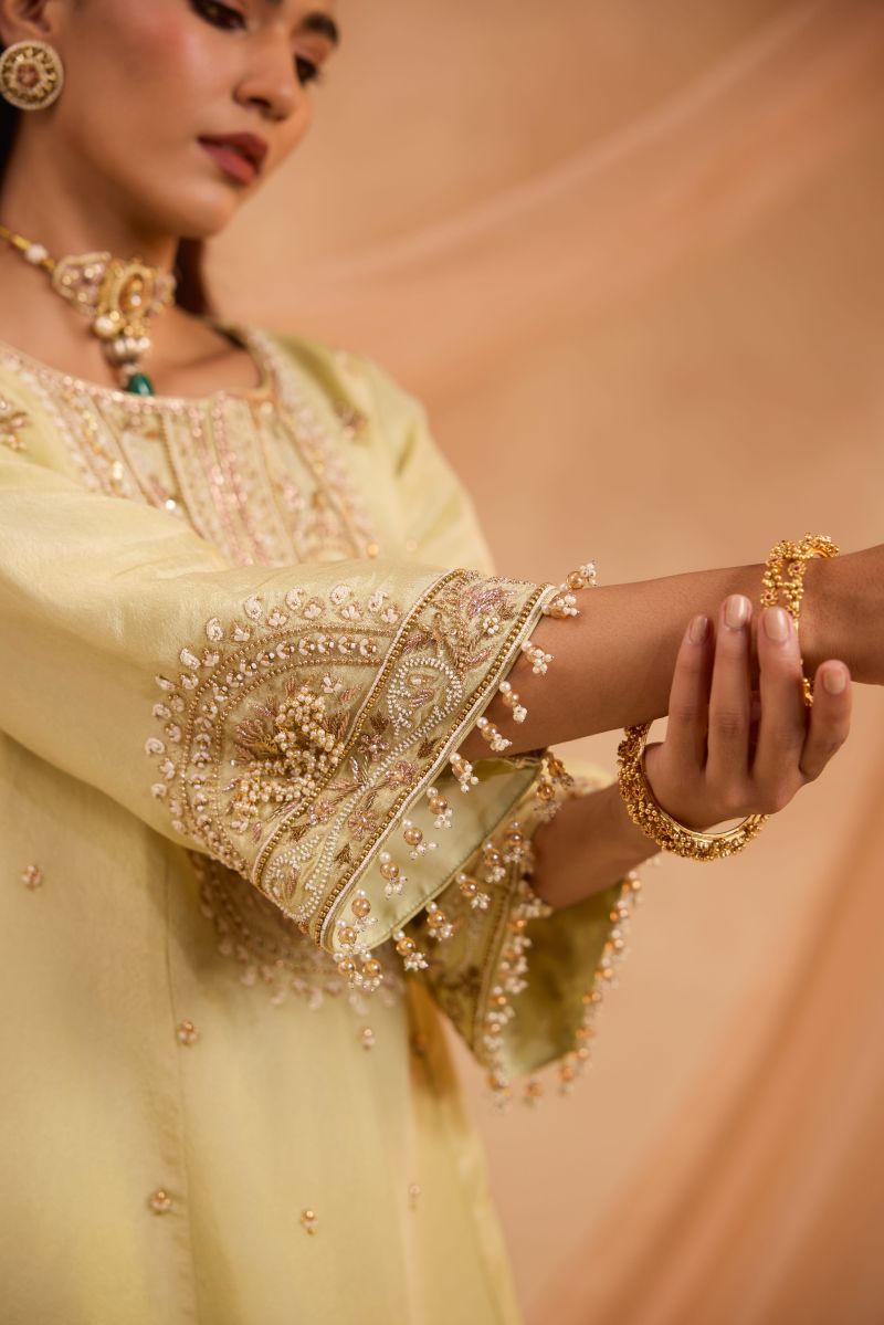 MEHRU A-LINE KURTA SET