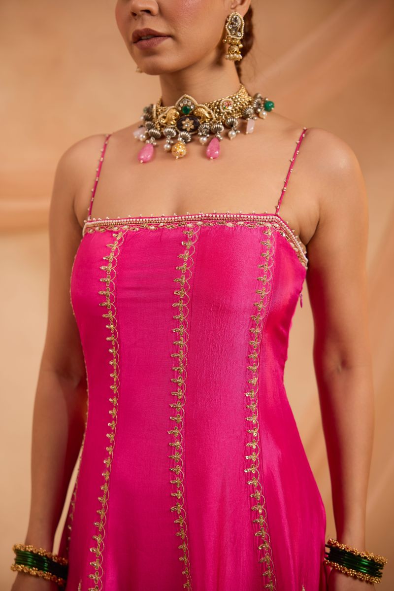 GULRUKH A-LINE KURTA SET
