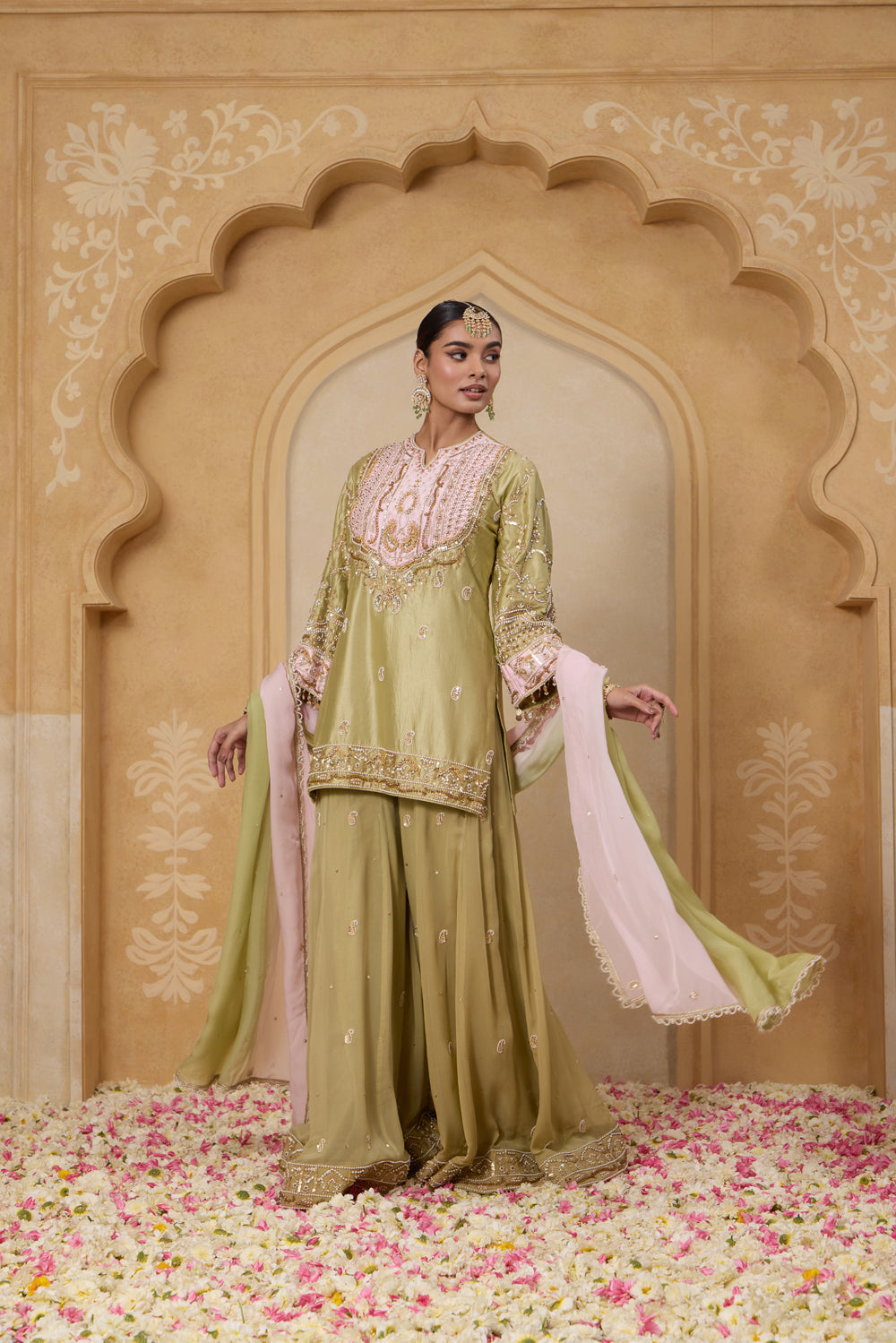 SAANJH SHARARA SET