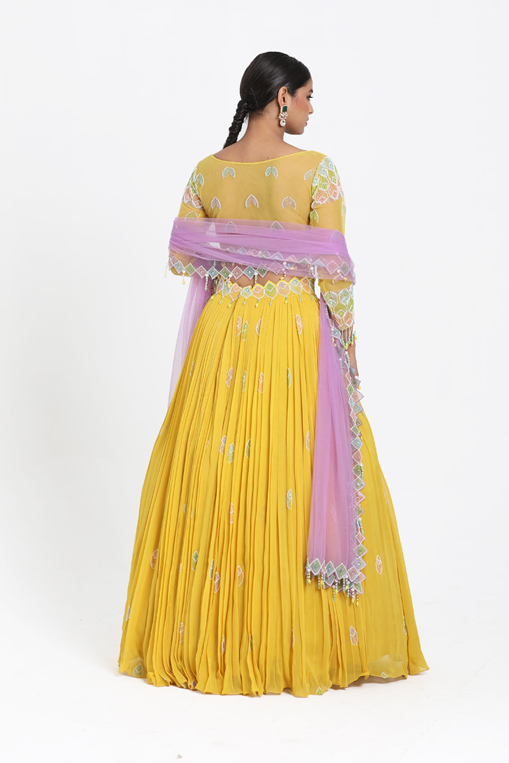 Yellow Lehenga Set