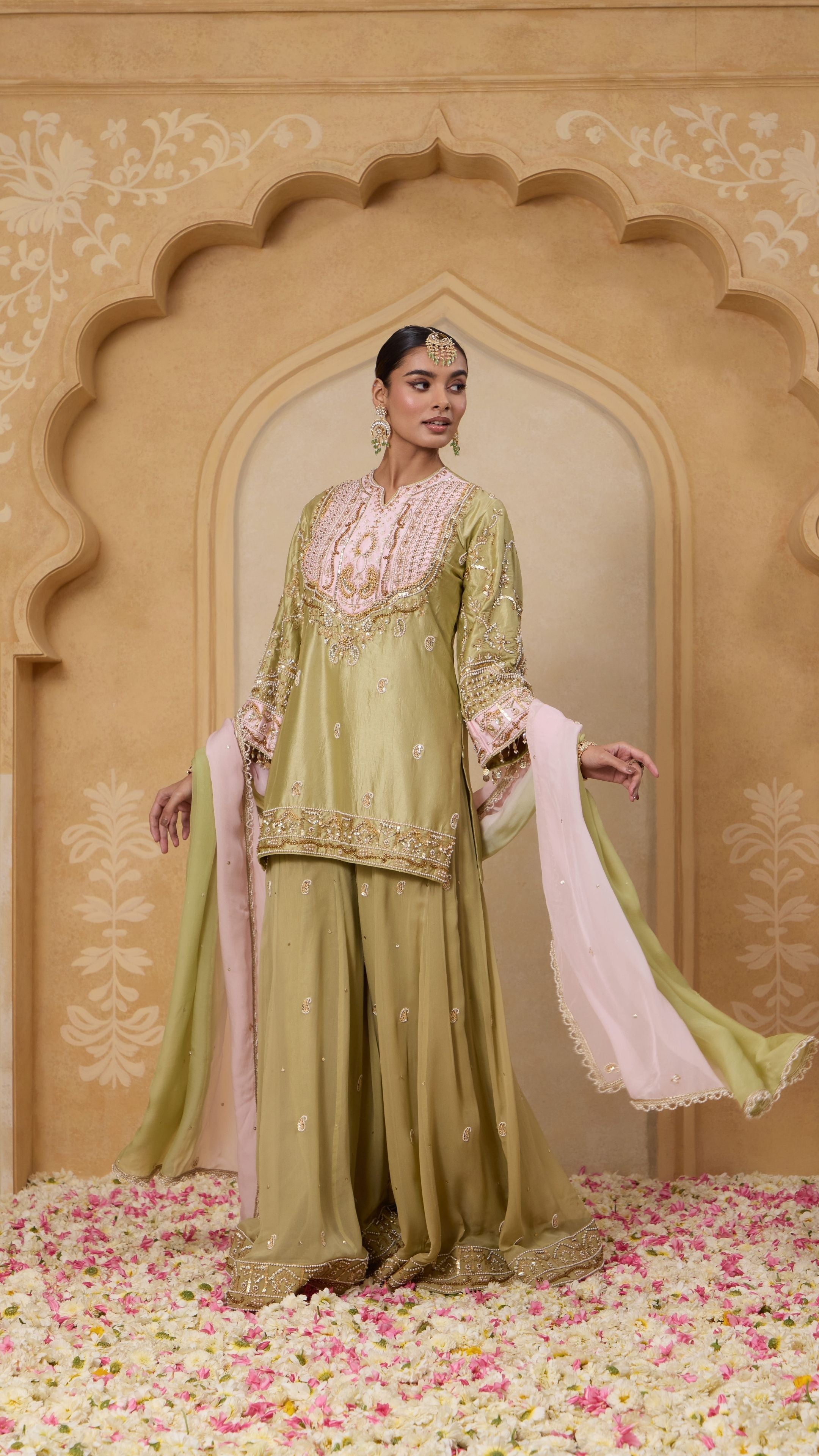 SAANJH SHARARA SET