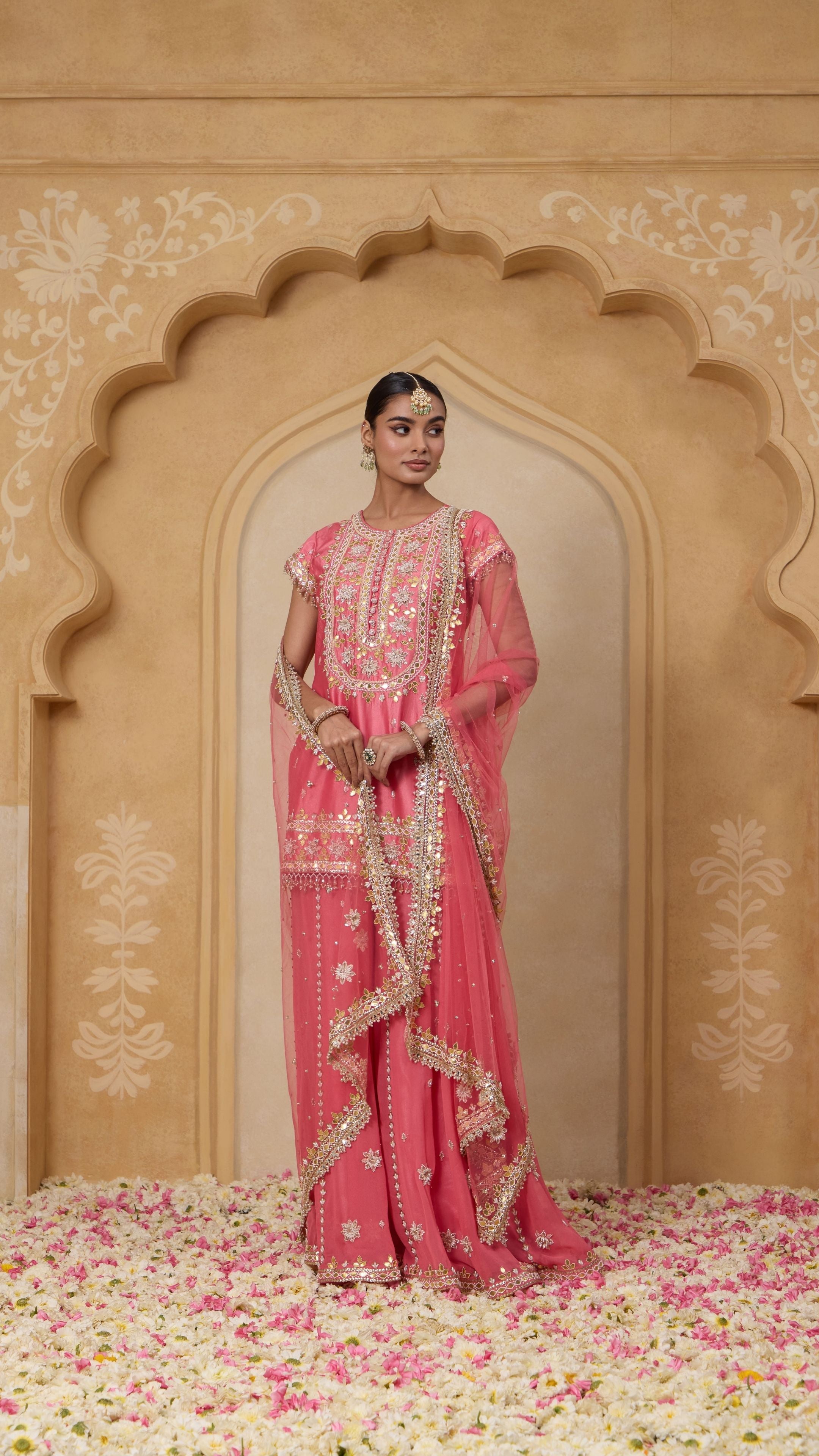 SAANJH SHARARA SET