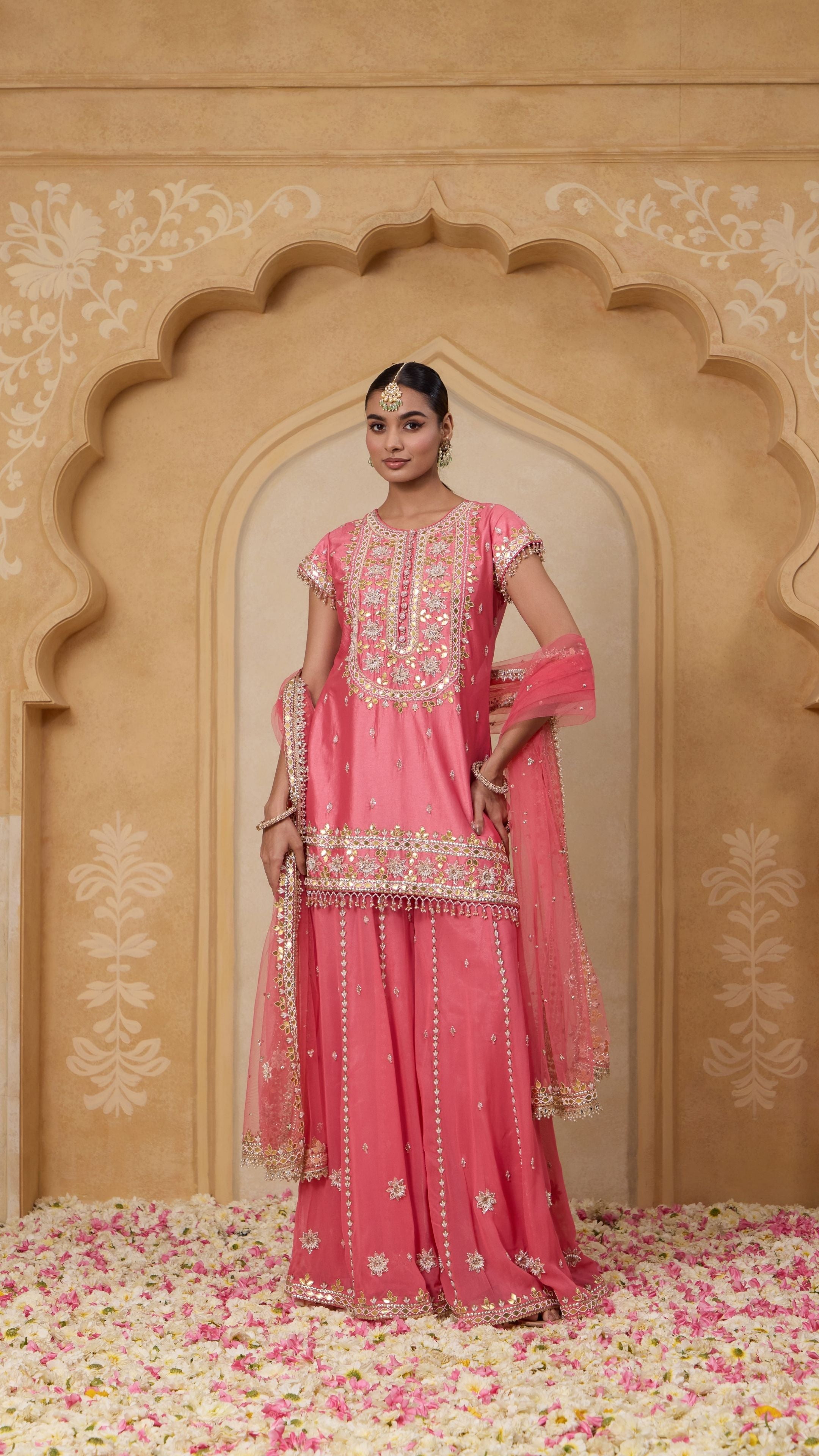 SAANJH SHARARA SET