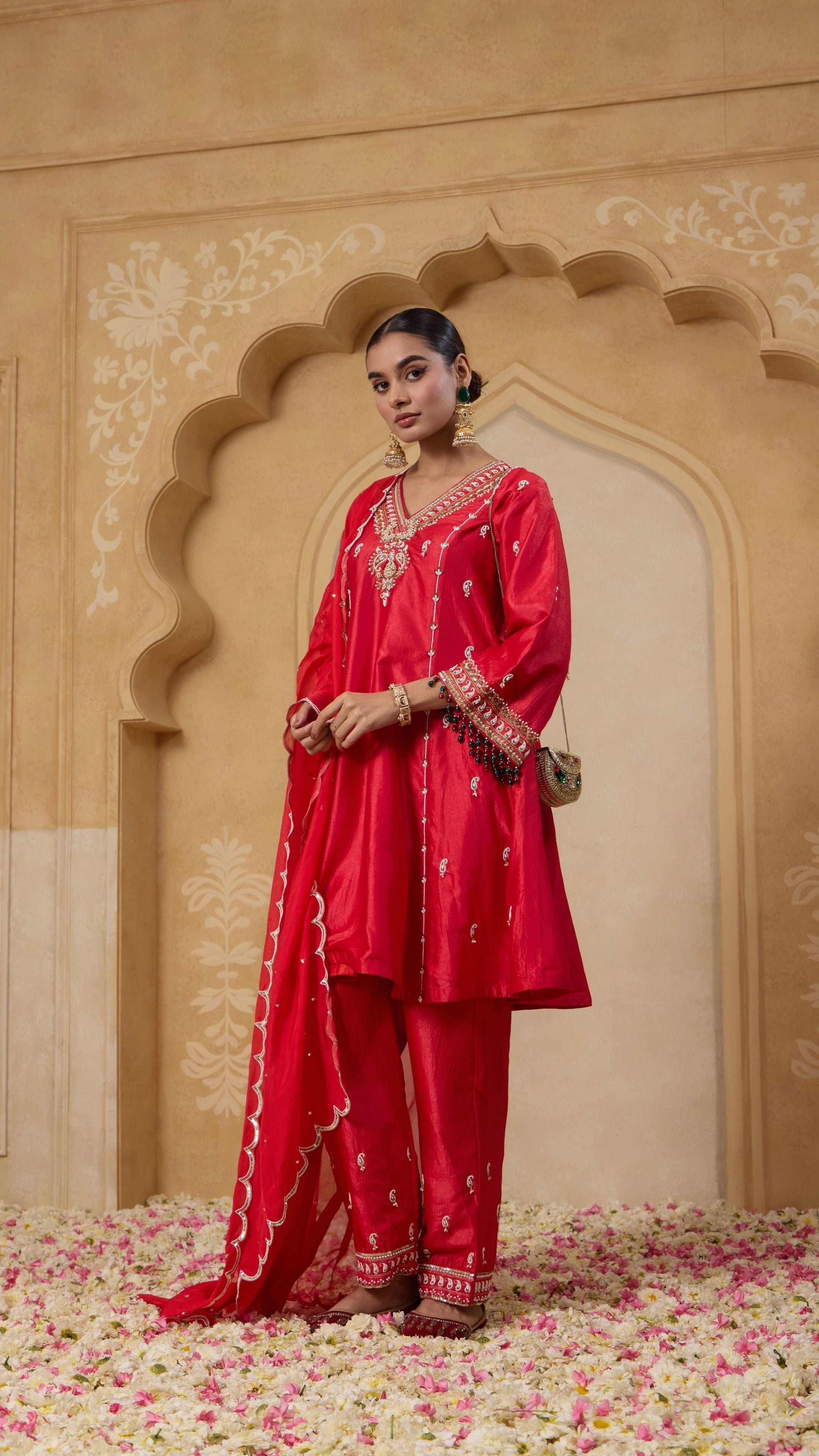 AAFREEN A-LINE SUIT