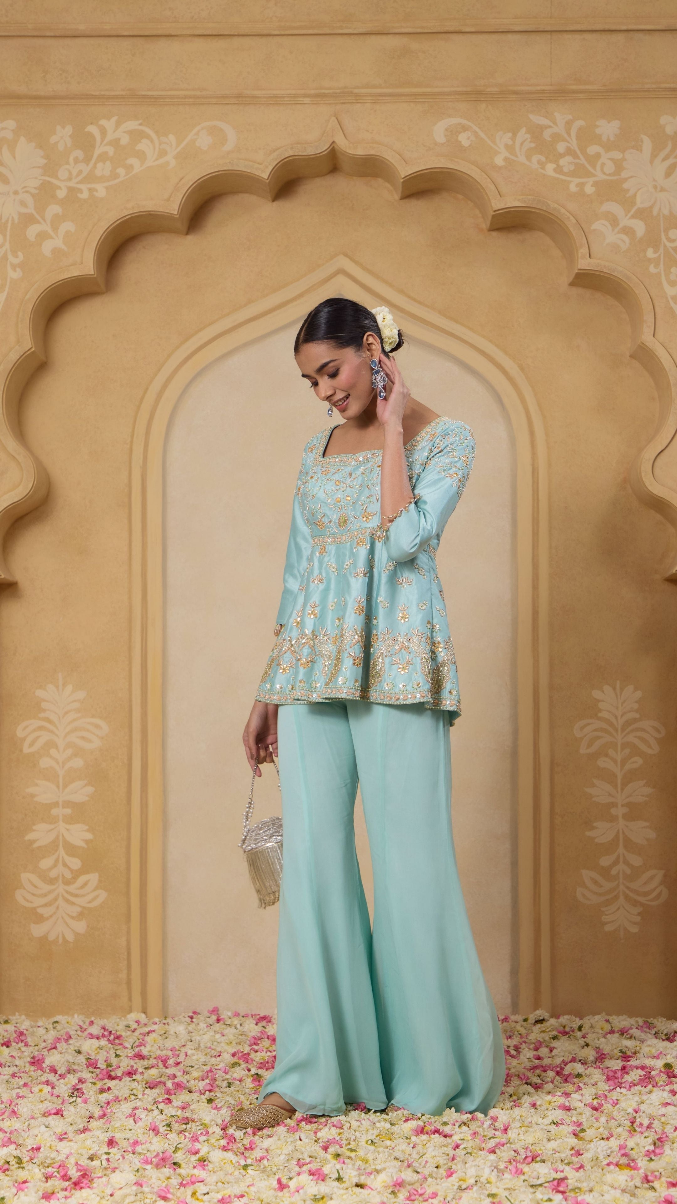 INAYAT PEPLUM SET