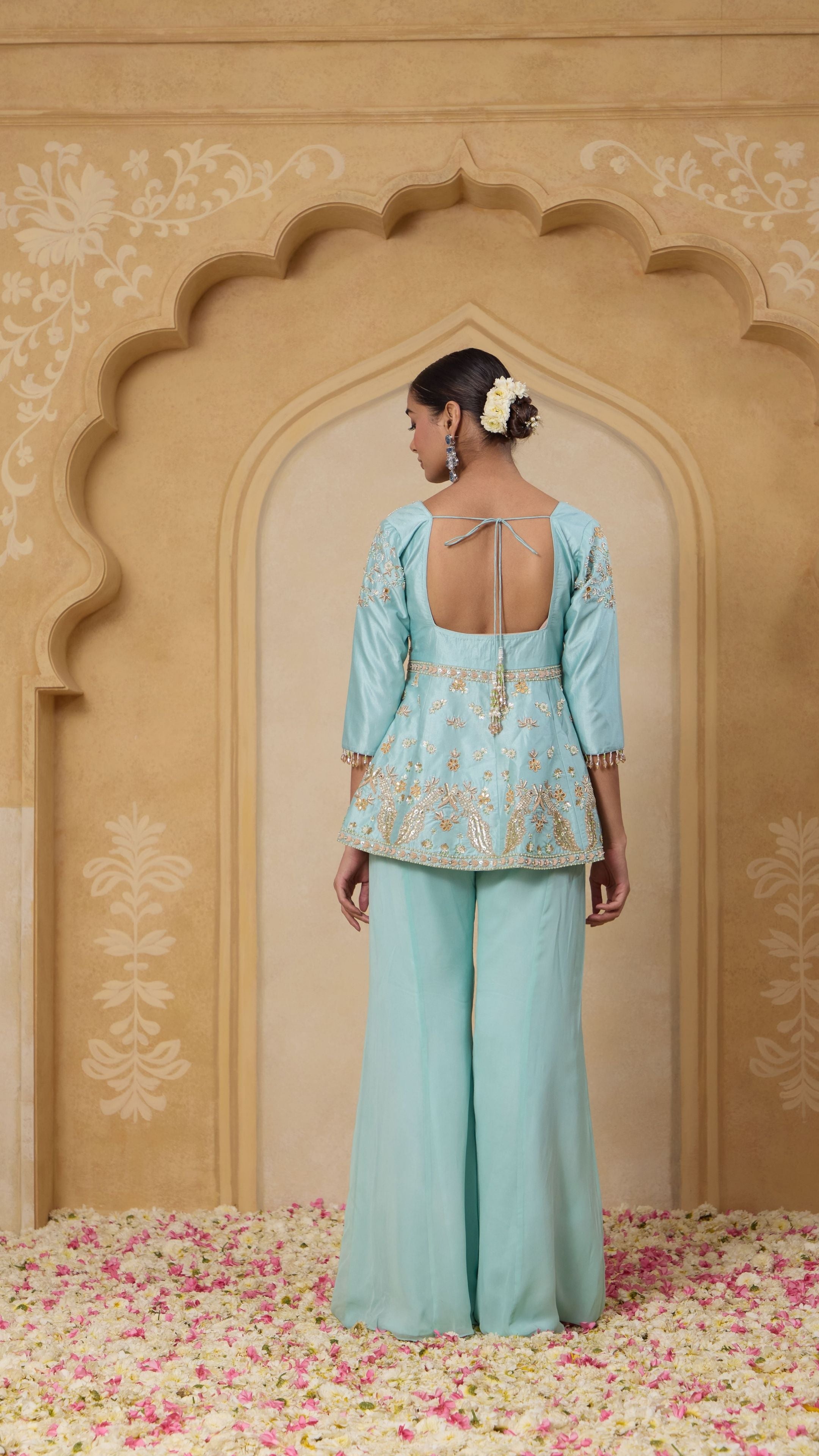 INAYAT PEPLUM SET