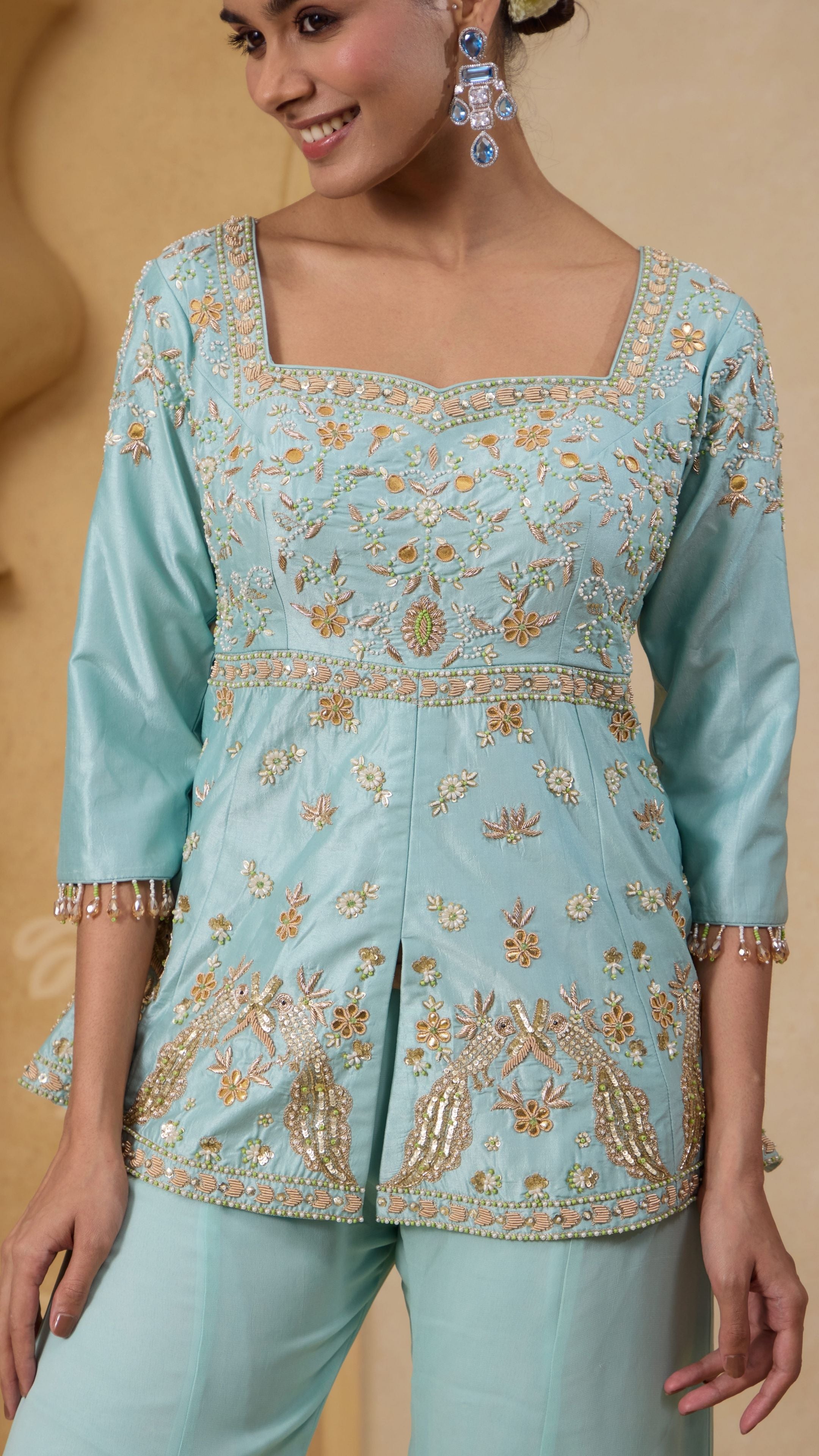 INAYAT PEPLUM SET
