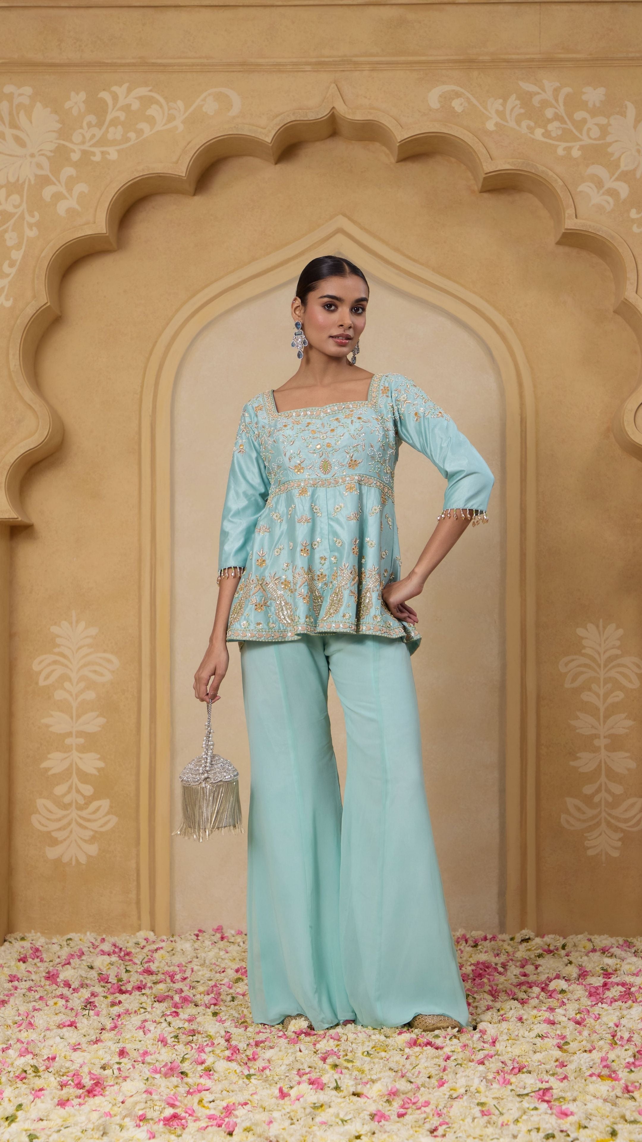 INAYAT PEPLUM SET