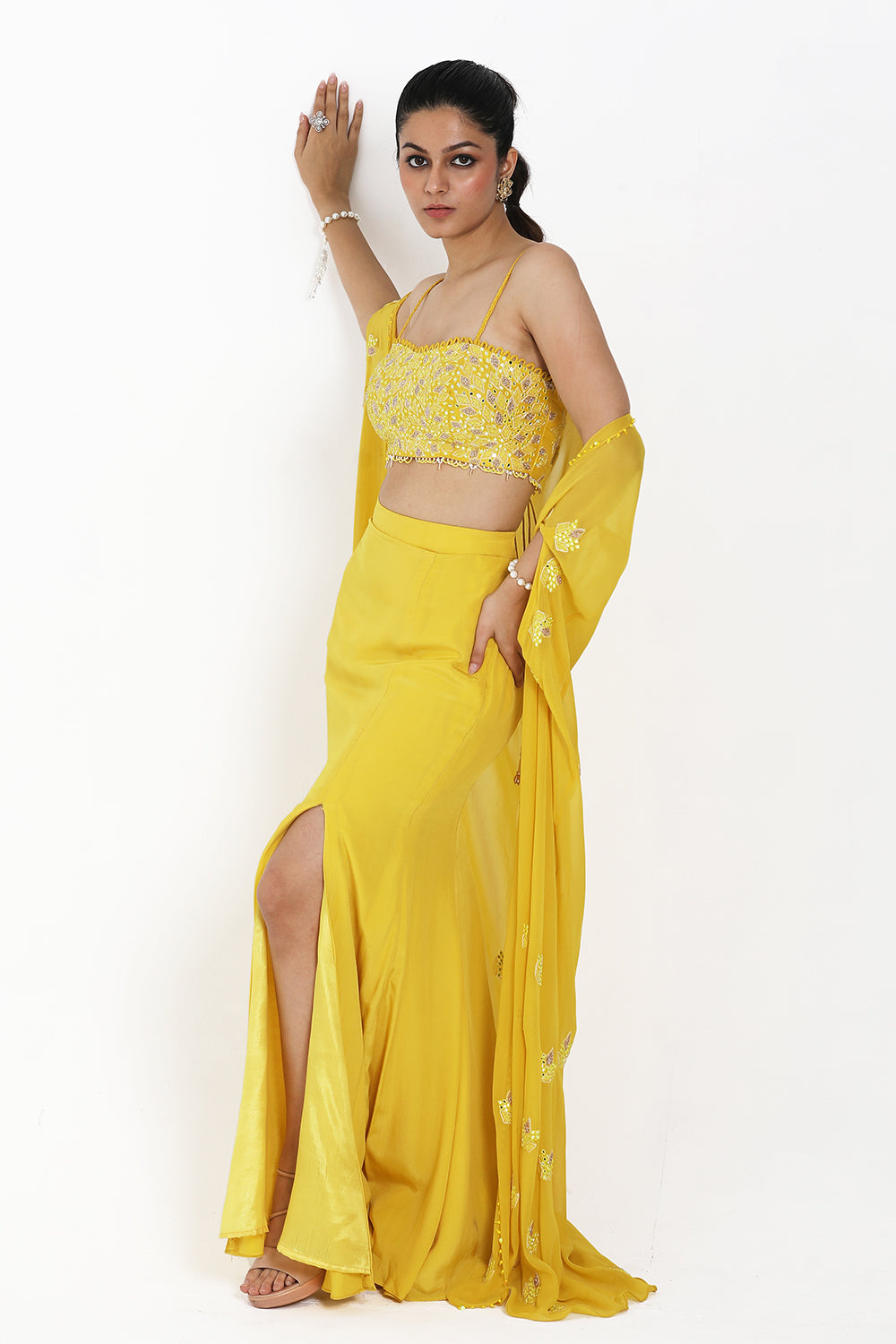 Yellow Cape Set