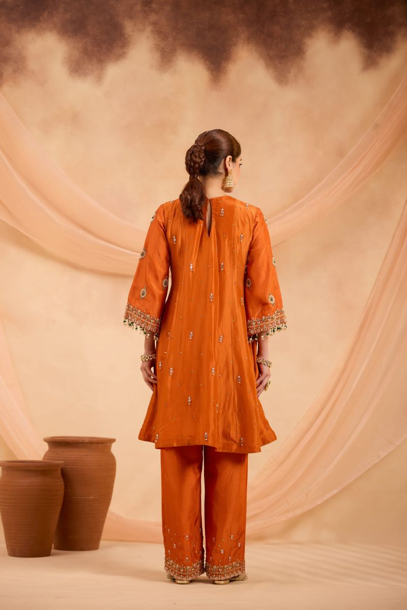 MAHVEEN A-LINE KURTA SET
