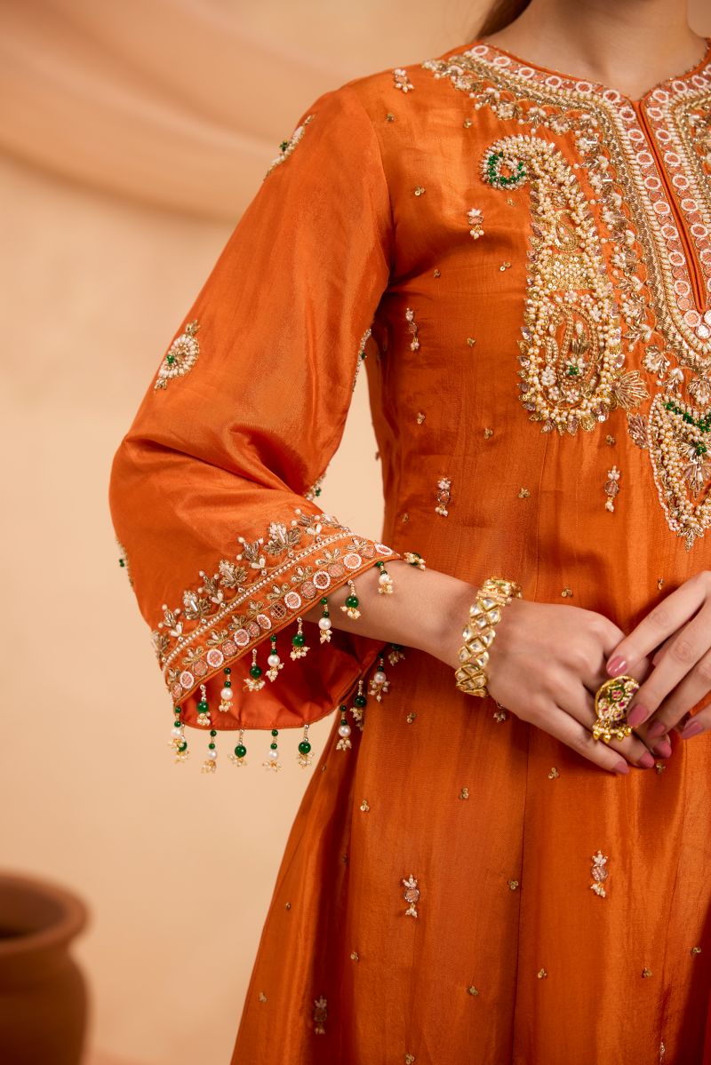MAHVEEN A-LINE KURTA SET
