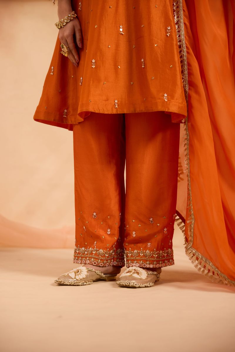 MAHVEEN A-LINE KURTA SET