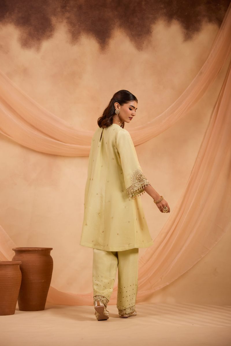 MEHRU A-LINE KURTA SET