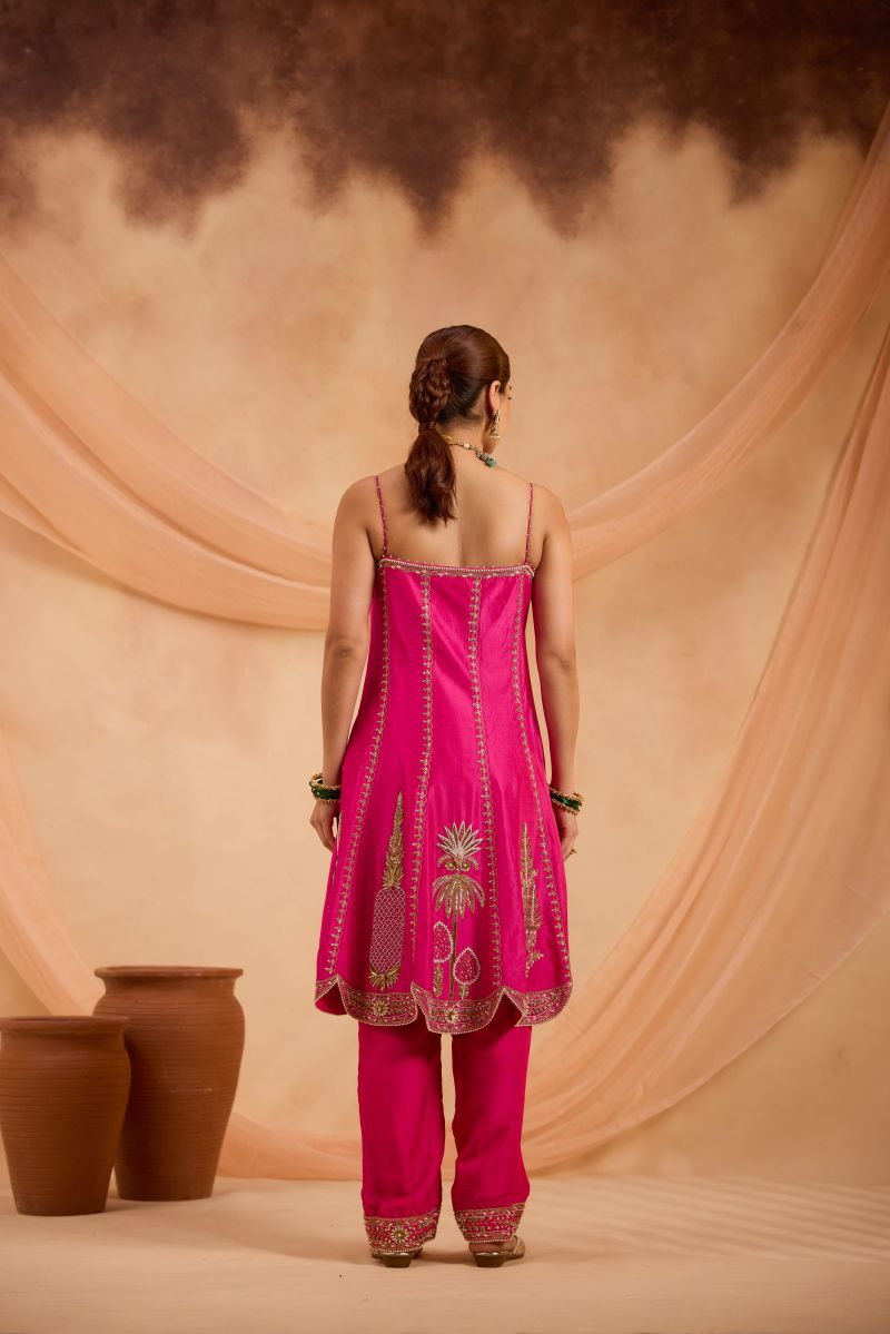 GULRUKH A-LINE KURTA SET