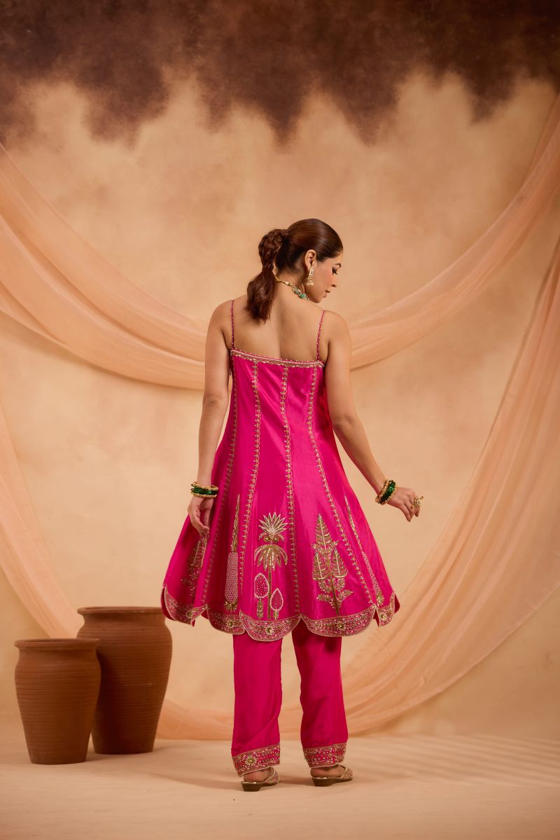 GULRUKH A-LINE KURTA SET