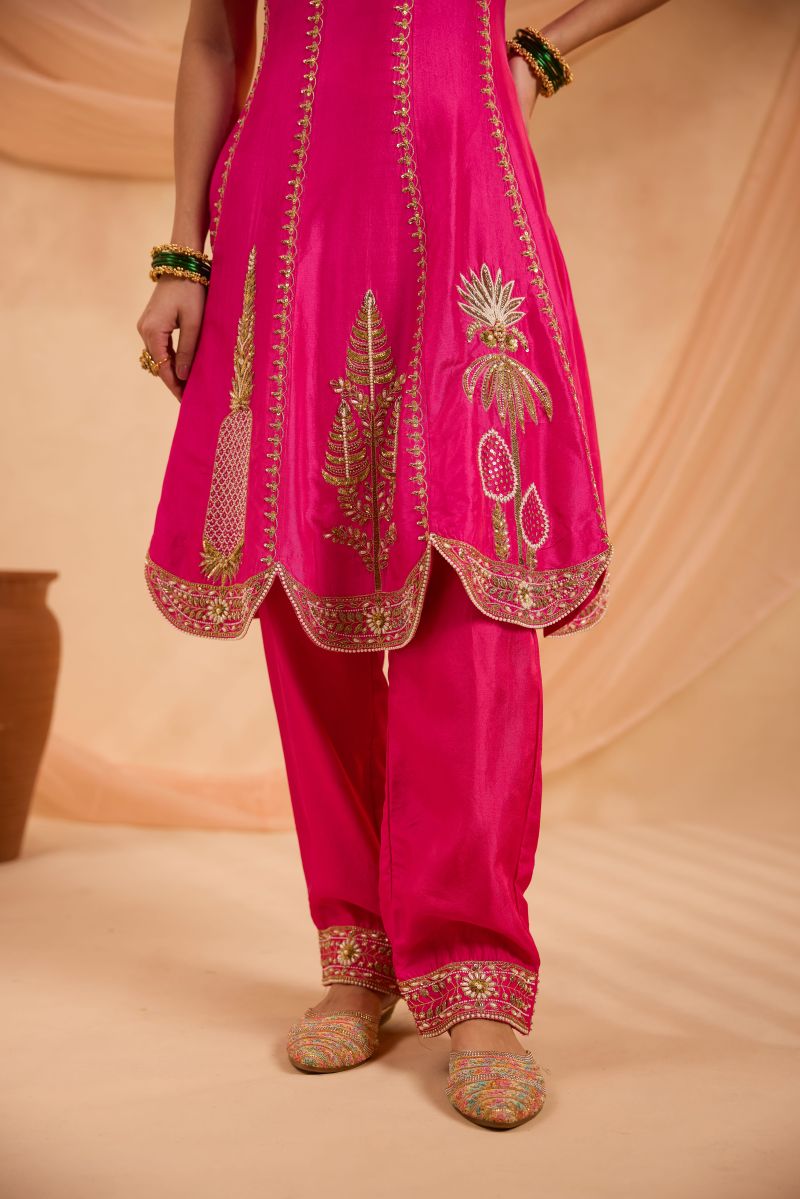 GULRUKH A-LINE KURTA SET