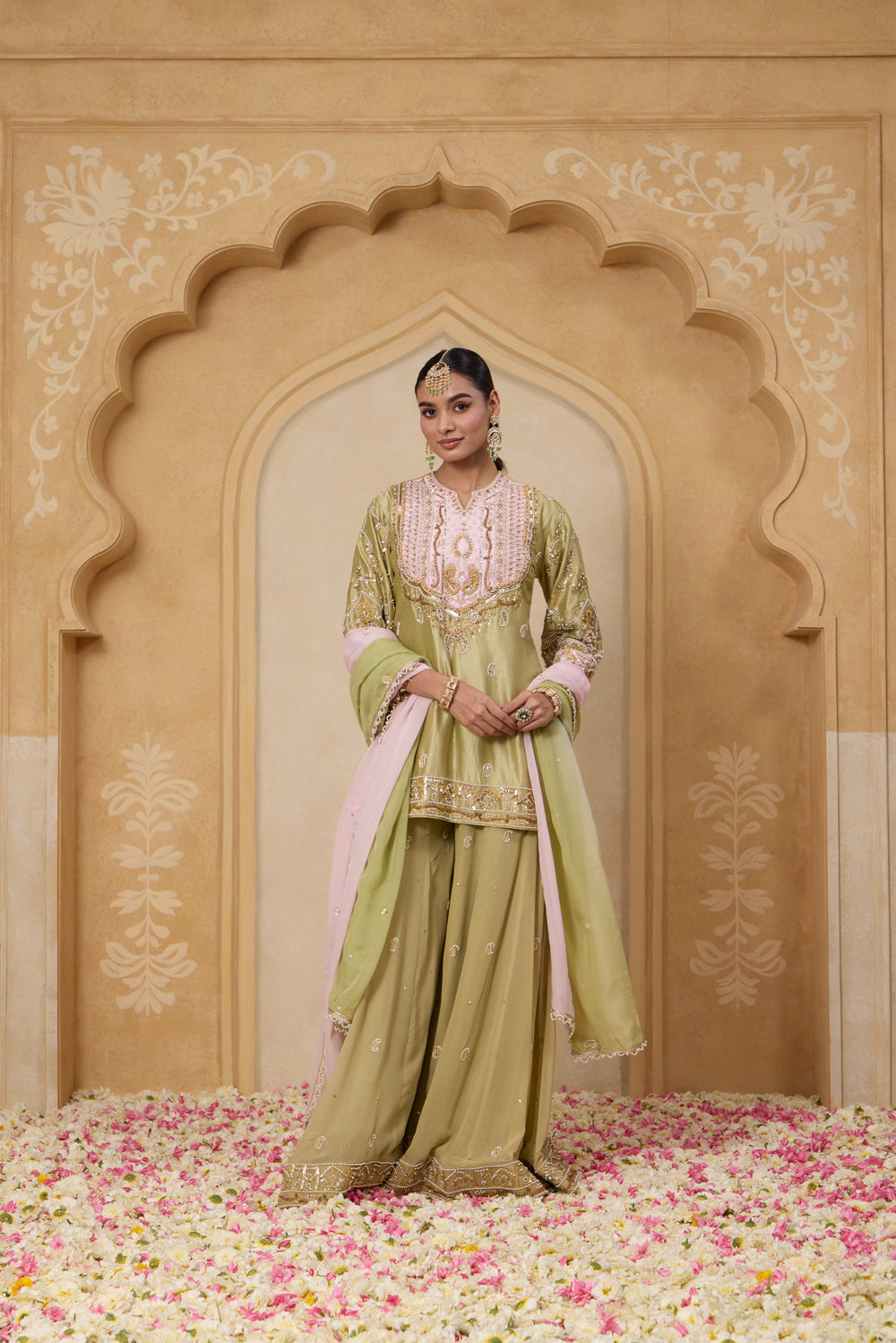 SAANJH SHARARA SET