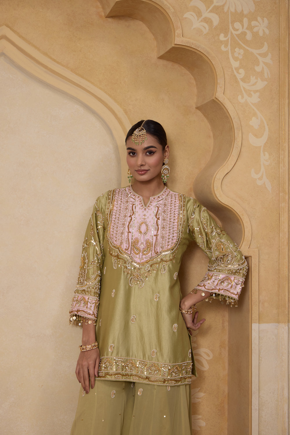 SAANJH SHARARA SET